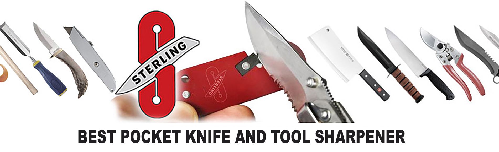 Kitchen & Hunting Knife Sharpeners | Sterling Sharpener
